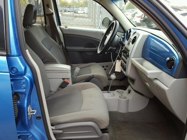 3A8FY58B78T202539 - 2008 CHRYSLER PT CRUISER BLUE photo 5