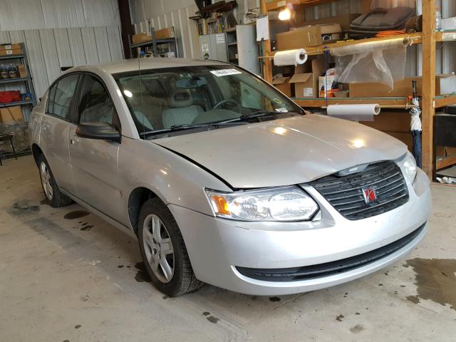 1G8AJ55F17Z182965 - 2007 SATURN ION LEVEL Gümüş foto 1