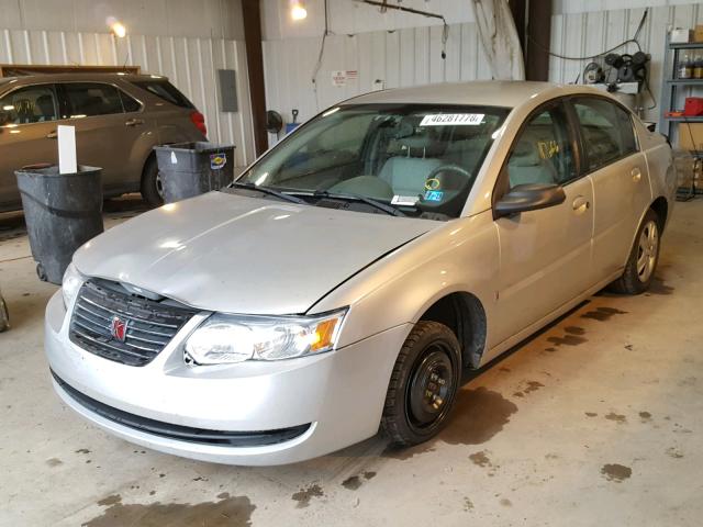 1G8AJ55F17Z182965 - 2007 SATURN ION LEVEL Gümüş foto 2