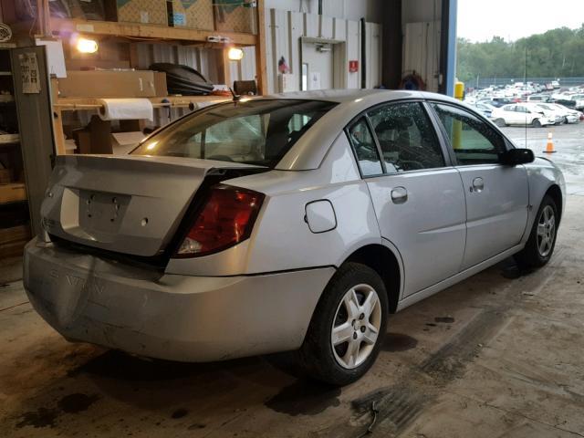 1G8AJ55F17Z182965 - 2007 SATURN ION LEVEL Gümüş foto 4