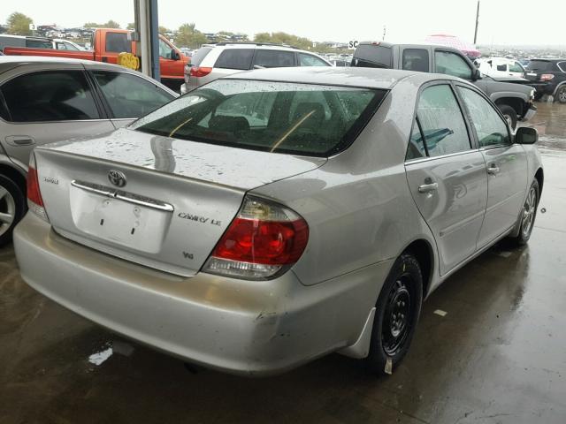 4T1BF32K75U598395 - 2005 TOYOTA CAMRY GRAY photo 4