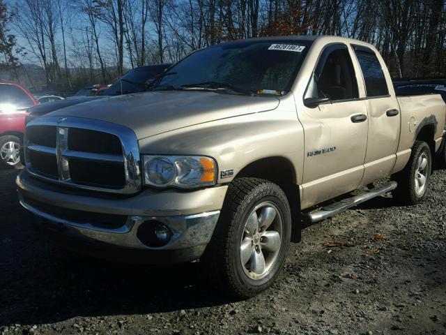 1D7HU18D74S655907 - 2004 DODGE RAM 1500 GOLD photo 2