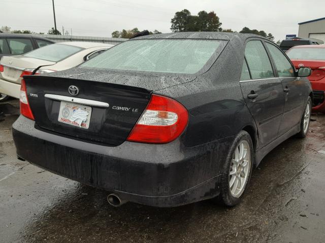 4T1BE32K33U251758 - 2003 TOYOTA CAMRY LE 黑色 照片 4