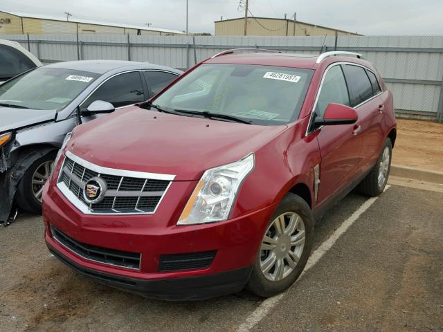 3GYFNAEY6BS524582 - 2011 CADILLAC SRX LUXURY RED photo 2