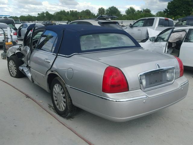 1LNHM81W95Y653097 - 2005 LINCOLN TOWN CAR S SILVER photo 3