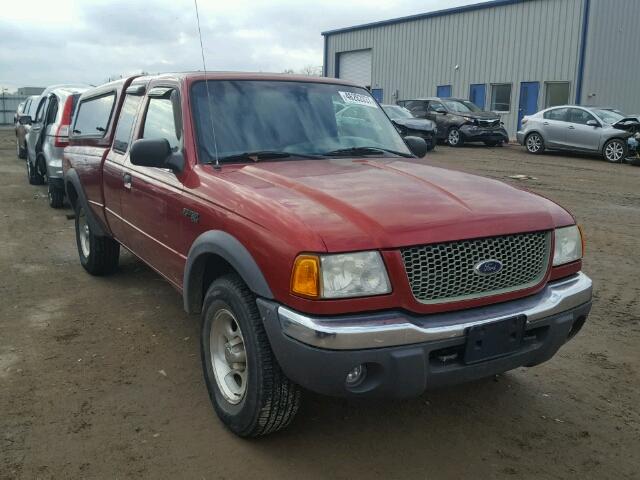 1FTZR15EX1PB35289 - 2001 FORD RANGER MAROON photo 1