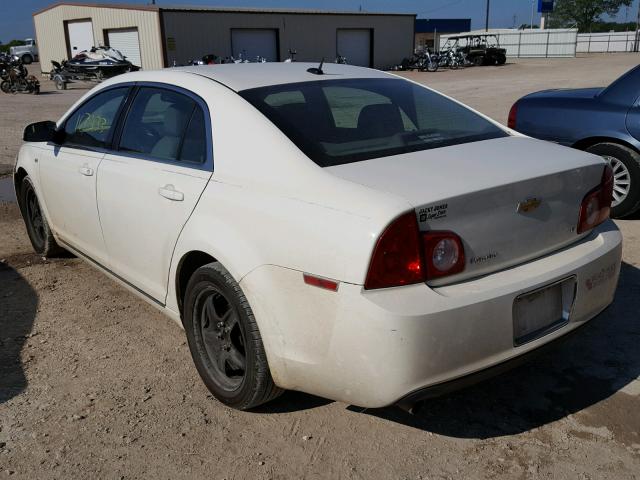 1G1ZH57B884291199 - 2008 CHEVROLET MALIBU 1LT თეთრი ფოტო 3