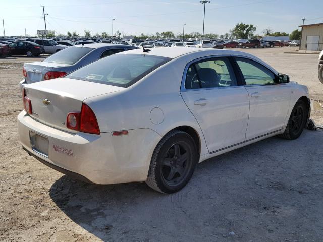 1G1ZH57B884291199 - 2008 CHEVROLET MALIBU 1LT თეთრი ფოტო 4