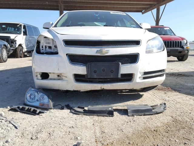 1G1ZH57B884291199 - 2008 CHEVROLET MALIBU 1LT თეთრი ფოტო 9