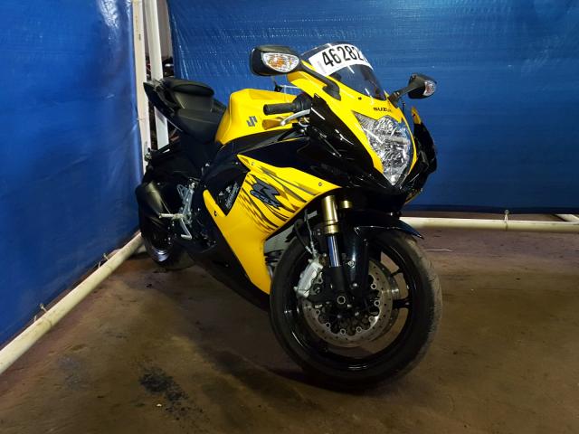 JS1GR7MA6C2101045 - 2012 SUZUKI GSX750 YELLOW photo 1