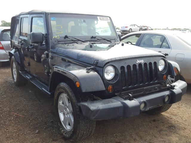 1J4GA59177L191651 - 2007 JEEP WRANGLER S 黑色 照片 1
