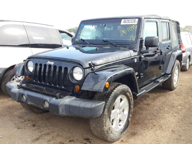 1J4GA59177L191651 - 2007 JEEP WRANGLER S 黑色 照片 2