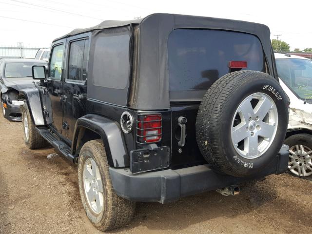 1J4GA59177L191651 - 2007 JEEP WRANGLER S 黑色 照片 3