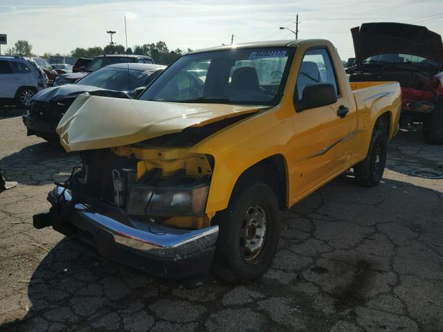 1GCCS149978203910 - 2007 CHEVROLET COLORADO YELLOW photo 2