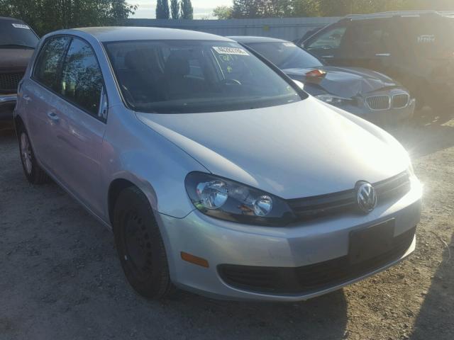 WVWDB7AJ0CW227380 - 2012 VOLKSWAGEN GOLF SILVER photo 1