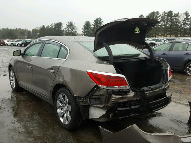 1G4GE5GD7BF244388 - 2011 BUICK LACROSSE C GRAY photo 3