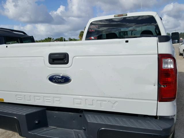 1FTSW2BR9AEA80515 - 2010 FORD F250 GRAY photo 9