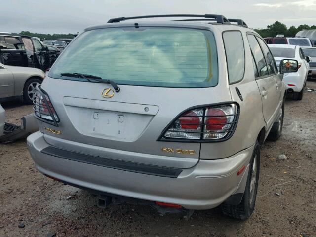 JTJHF10U030313478 - 2003 LEXUS RX 300 SILVER photo 4