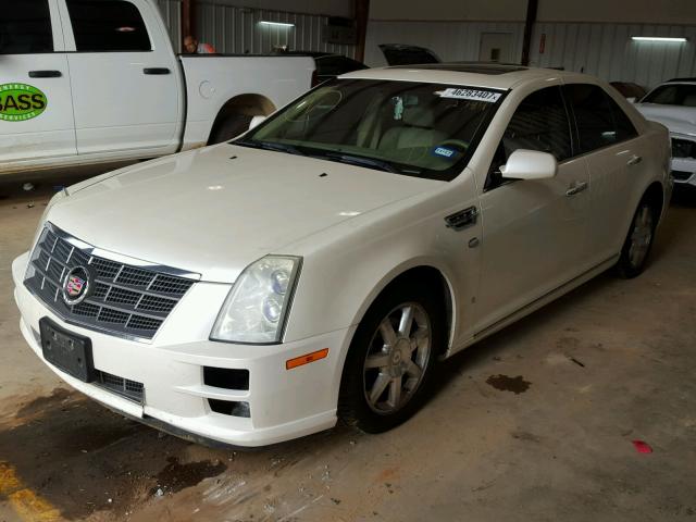 1G6DC67A380112784 - 2008 CADILLAC STS WHITE photo 2