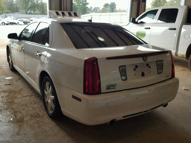 1G6DC67A380112784 - 2008 CADILLAC STS WHITE photo 3