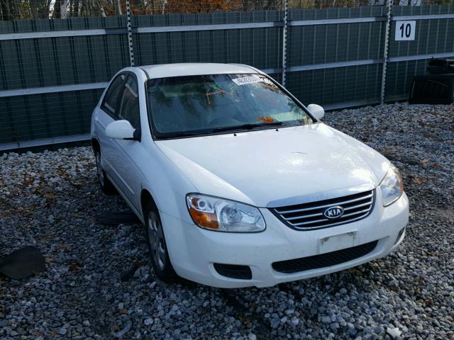 KNAFE122485544836 - 2008 KIA SPECTRA WHITE photo 1