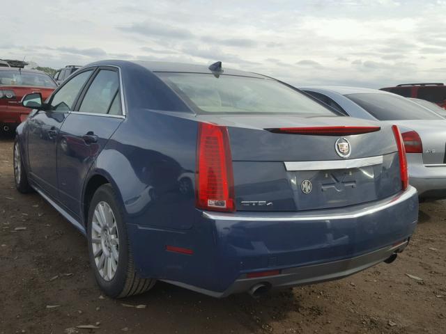 1G6DG5EG9A0108167 - 2010 CADILLAC CTS LUXURY BLUE photo 3