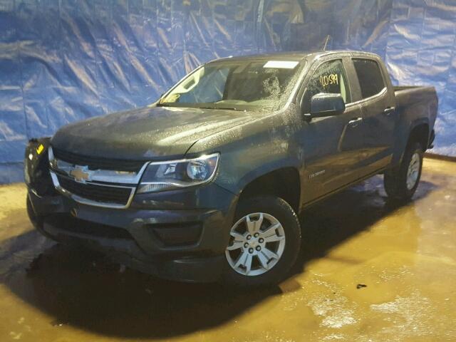 1GCGSCEN3J1106484 - 2018 CHEVROLET COLORADO L GRAY photo 2