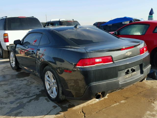 2G1FD1E39F9225581 - 2015 CHEVROLET CAMARO GRAY photo 3