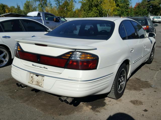 1G2HX54K314235269 - 2001 PONTIAC BONNEVILLE WHITE photo 4