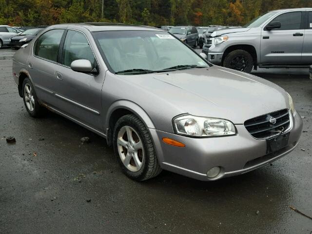 JN1CA31A11T314293 - 2001 NISSAN MAXIMA GXE GRAY photo 1