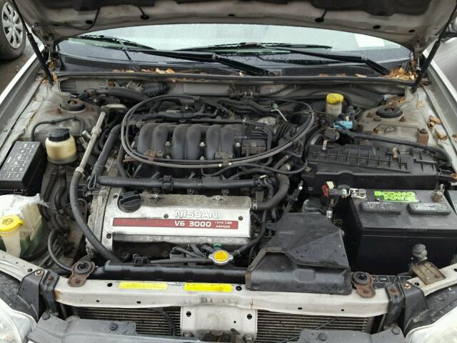 JN1CA31A11T314293 - 2001 NISSAN MAXIMA GXE GRAY photo 7