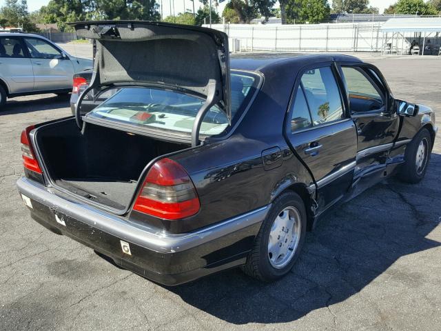 WDBHA29G9YA803597 - 2000 MERCEDES-BENZ C 280 BLACK photo 4