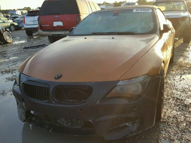 WBAEK13537CN84168 - 2007 BMW 650 I ORANGE photo 2