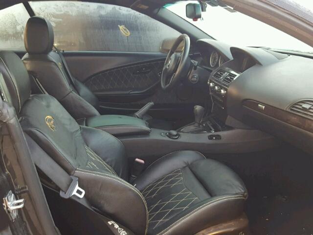 WBAEK13537CN84168 - 2007 BMW 650 I ORANGE photo 5