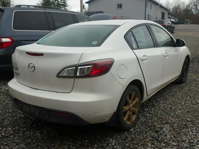 JM1BL1SGXA1179806 - 2010 MAZDA 3 I WHITE photo 4