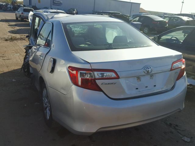 4T4BF1FK9DR319774 - 2013 TOYOTA CAMRY L GRAY photo 3