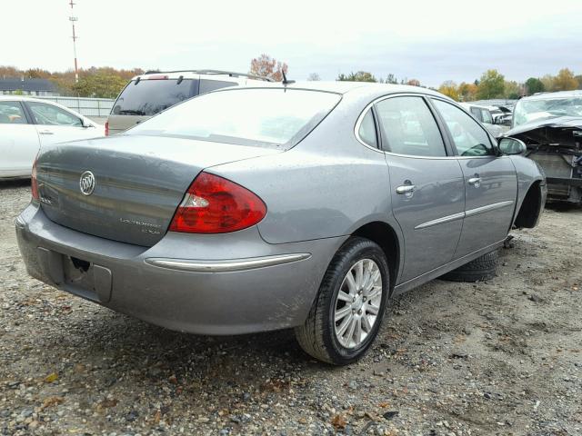 2G4WE587381130389 - 2008 BUICK LACROSSE GRAY photo 4