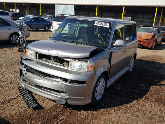 JTLKT324264058182 - 2006 TOYOTA SCION XB ვერცხლისფერი ფოტო 2