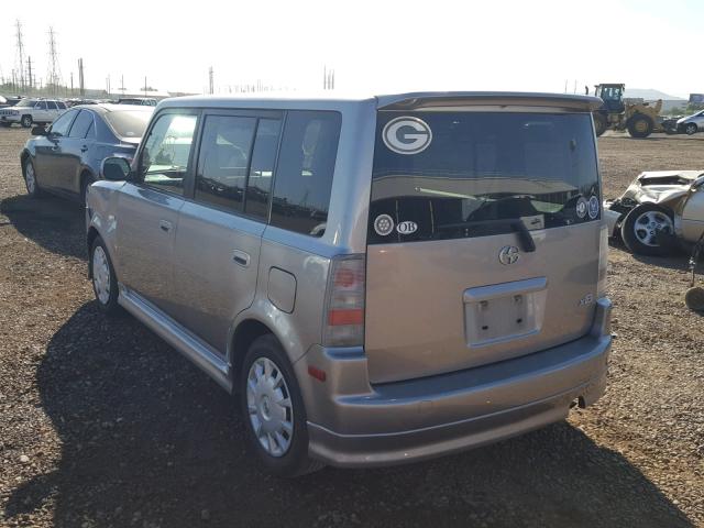 JTLKT324264058182 - 2006 TOYOTA SCION XB ვერცხლისფერი ფოტო 3