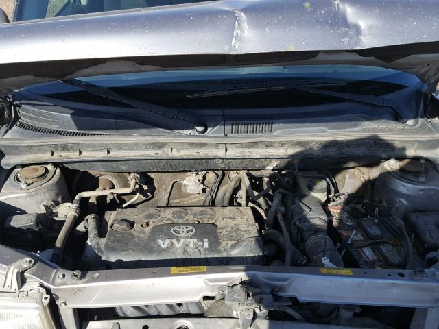 JTLKT324264058182 - 2006 TOYOTA SCION XB ვერცხლისფერი ფოტო 7