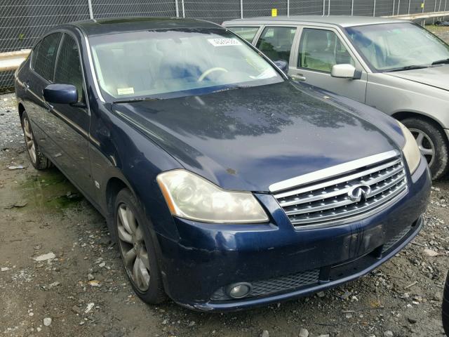 JNKAY01F96M257271 - 2006 INFINITI M35 BASE BLUE photo 1