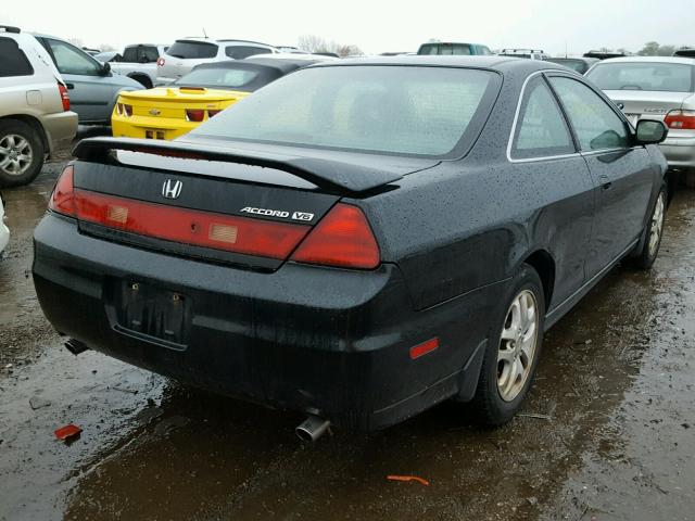 1HGCG22522A012971 - 2002 HONDA ACCORD EX BLACK photo 4