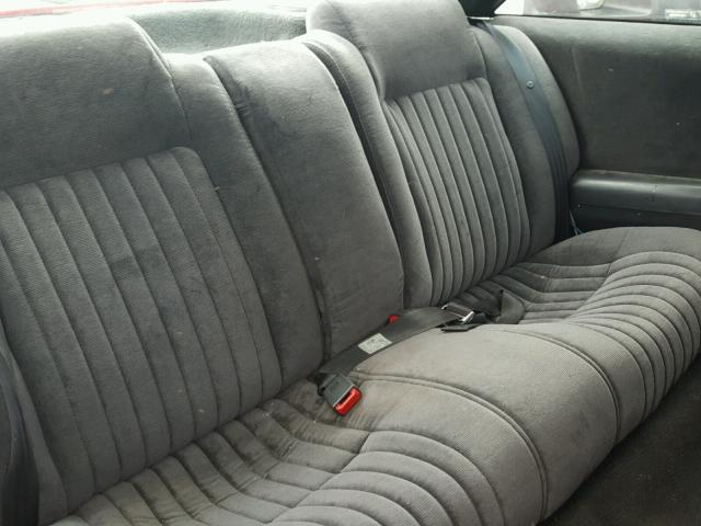 1G2WJ12M1TF261995 - 1996 PONTIAC GRAND PRIX Червоний фото 6