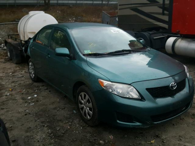 2T1BU4EE8AC270707 - 2010 TOYOTA COROLLA BA GREEN photo 1