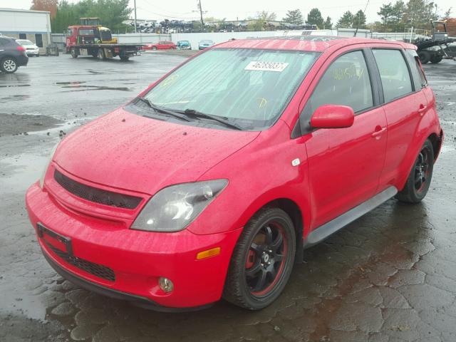 JTKKT624950097444 - 2005 TOYOTA SCION XA RED photo 2