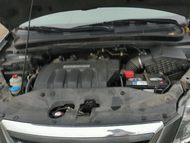 5FNRL38737B418596 - 2007 HONDA ODYSSEY EX GRAY photo 7