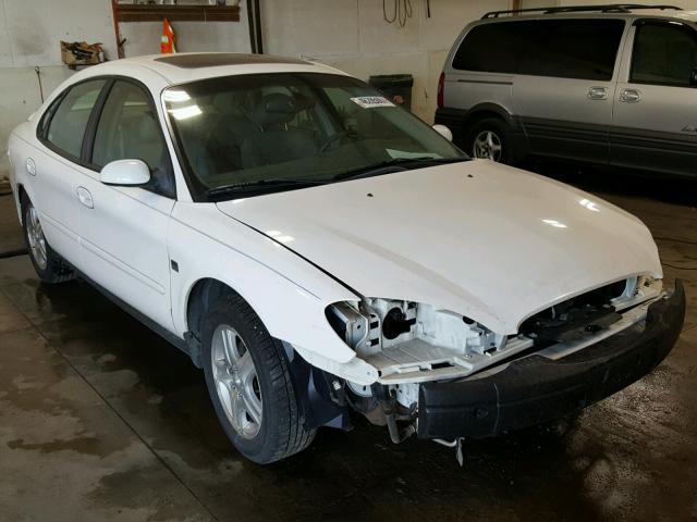 1FAHP56S12A151372 - 2002 FORD TAURUS WHITE photo 1