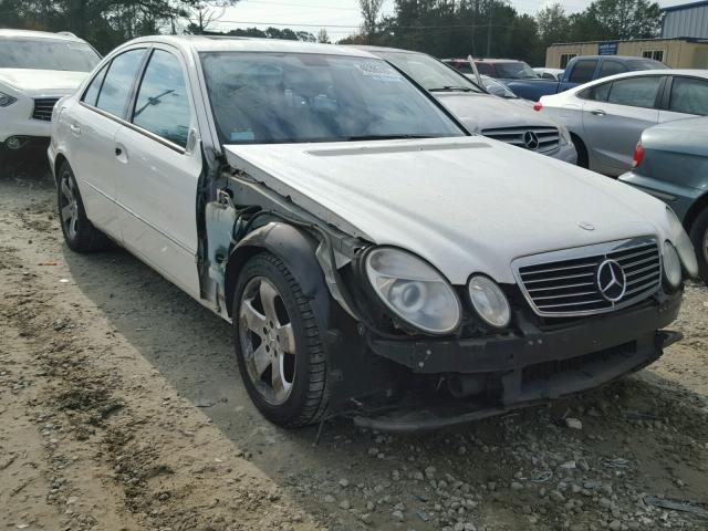 WDBUF65J84A457125 - 2004 MERCEDES-BENZ E 320 WHITE photo 1