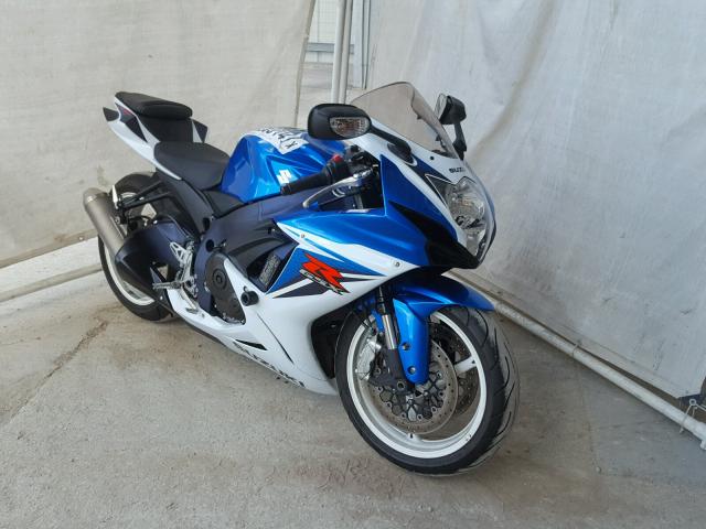 JS1GN7FA5B2100217 - 2011 SUZUKI GSX-R600 BLUE photo 1