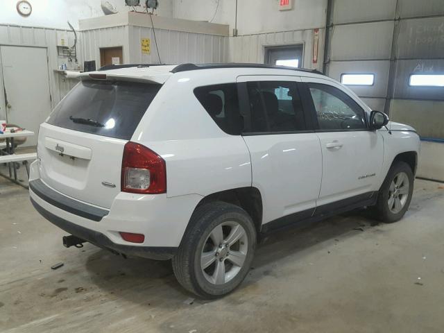1J4NF1FBXBD163795 - 2011 JEEP COMPASS SP WHITE photo 4